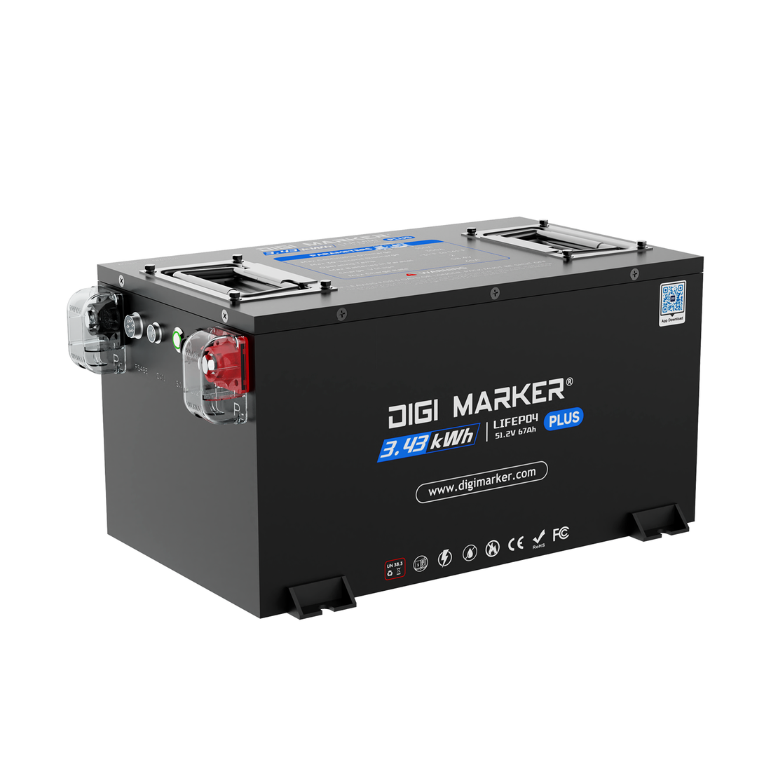 DIGI CS-Plus 48V 67Ah-Golf Cart Lithium Battery