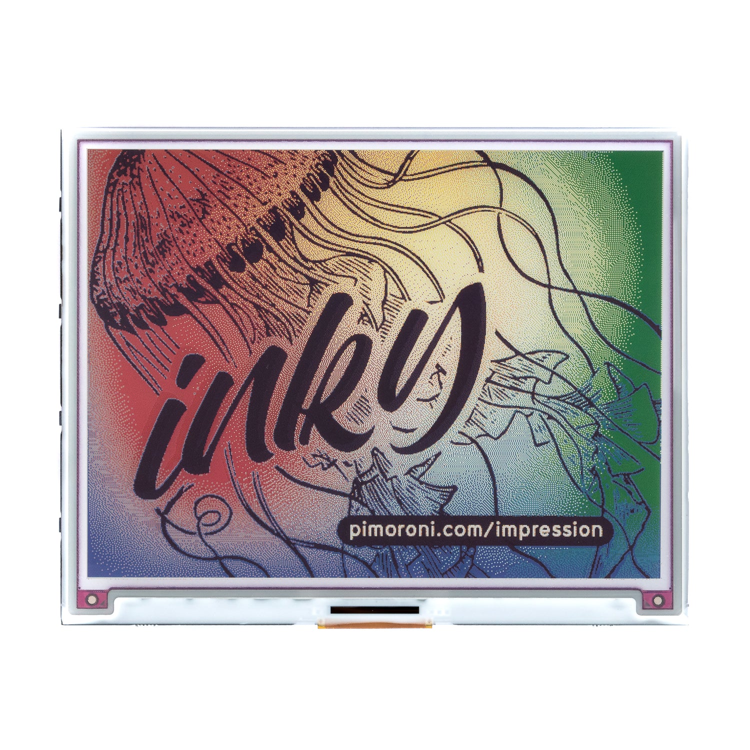 Inky Impression 5.7" (7 colour ePaper/eInk HAT)