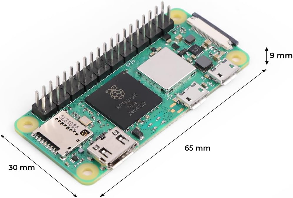 Raspberry Pi Zero 2 W with GPIO Pins