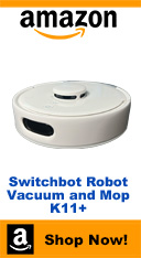 Switchbot K11+ Robot Vacuum